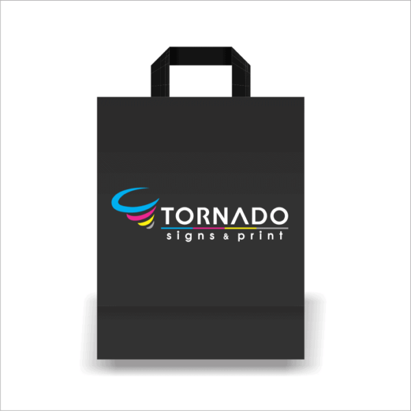 Tornado Signs Branded Shoppers Bags