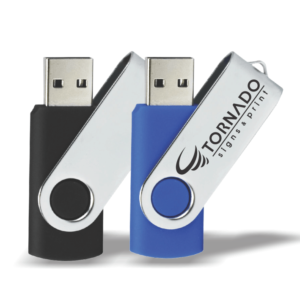 Tornado Signs Swivel USB Drives
