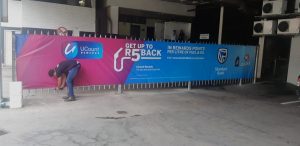 Large Format Branding Standard Bank